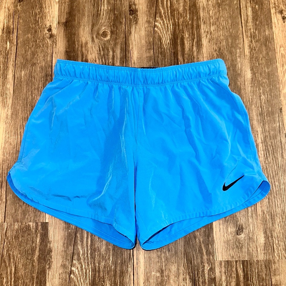 Nike Women's Vibrant Blue Athletic Shorts